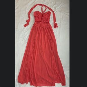 Hot Miami Styles/ Front crossed Maxi Dress